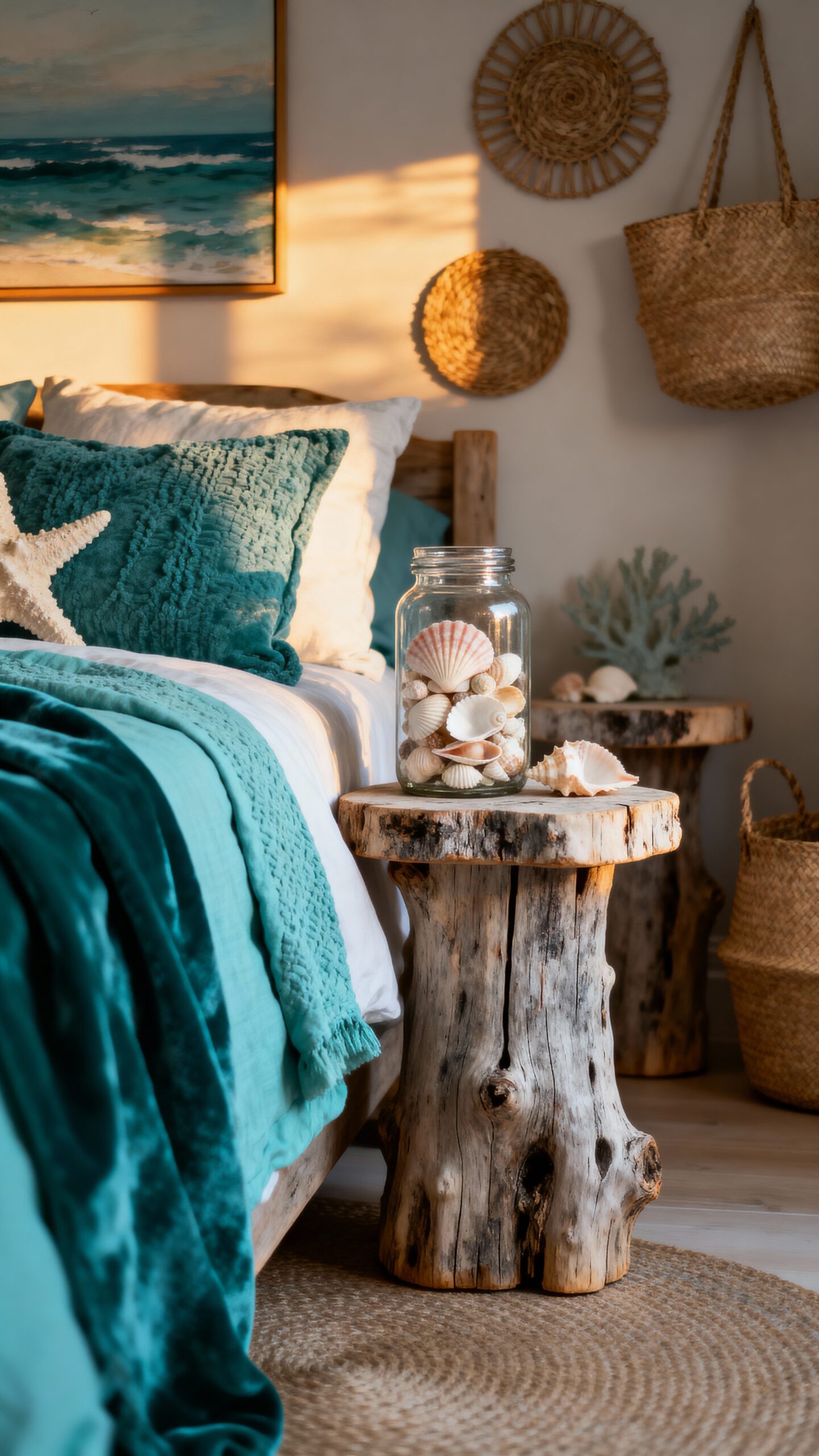 serene coastal bedroom sanctuary