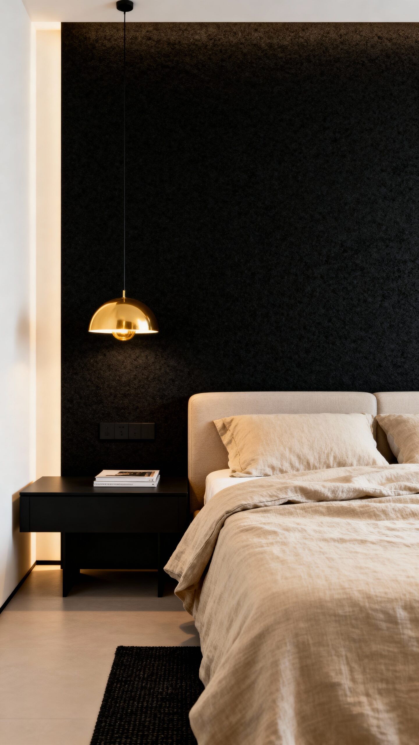 serene modern bedroom color palette