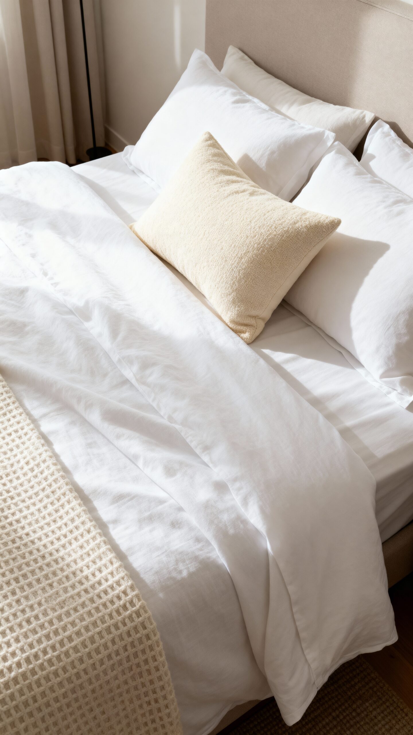 serene refined layered textured