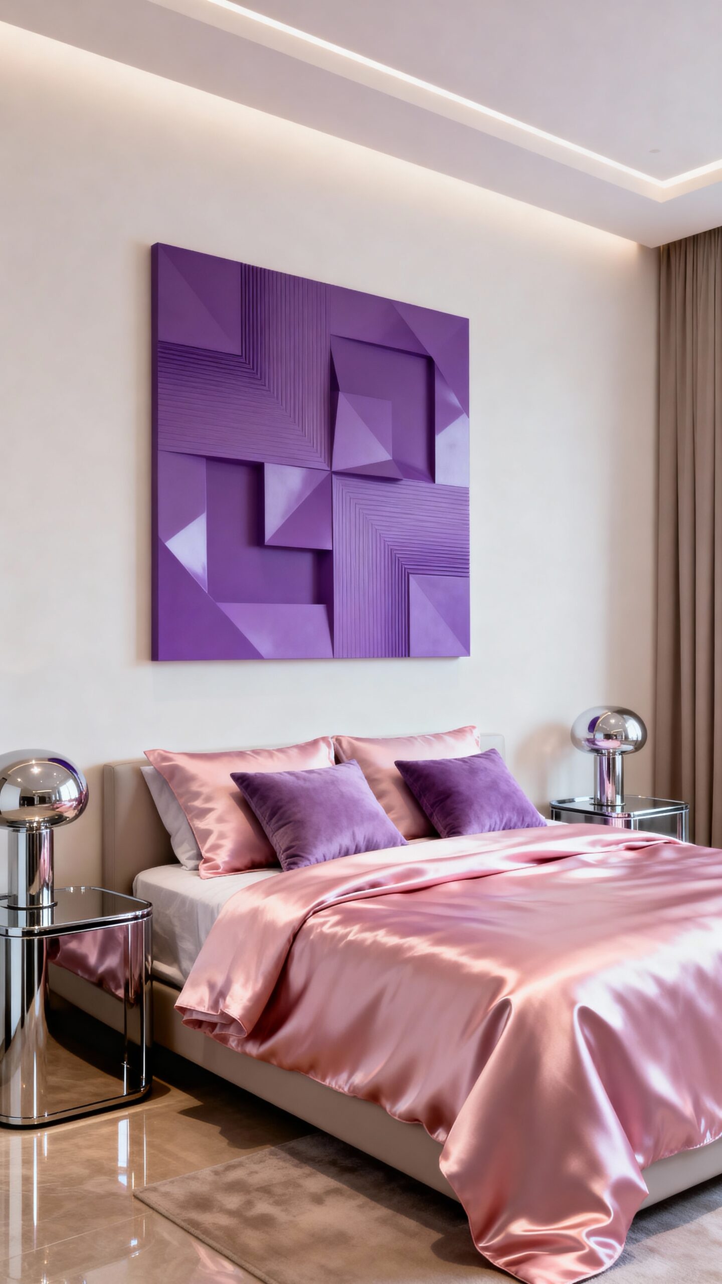 serene sophisticated minimalist bedroom design