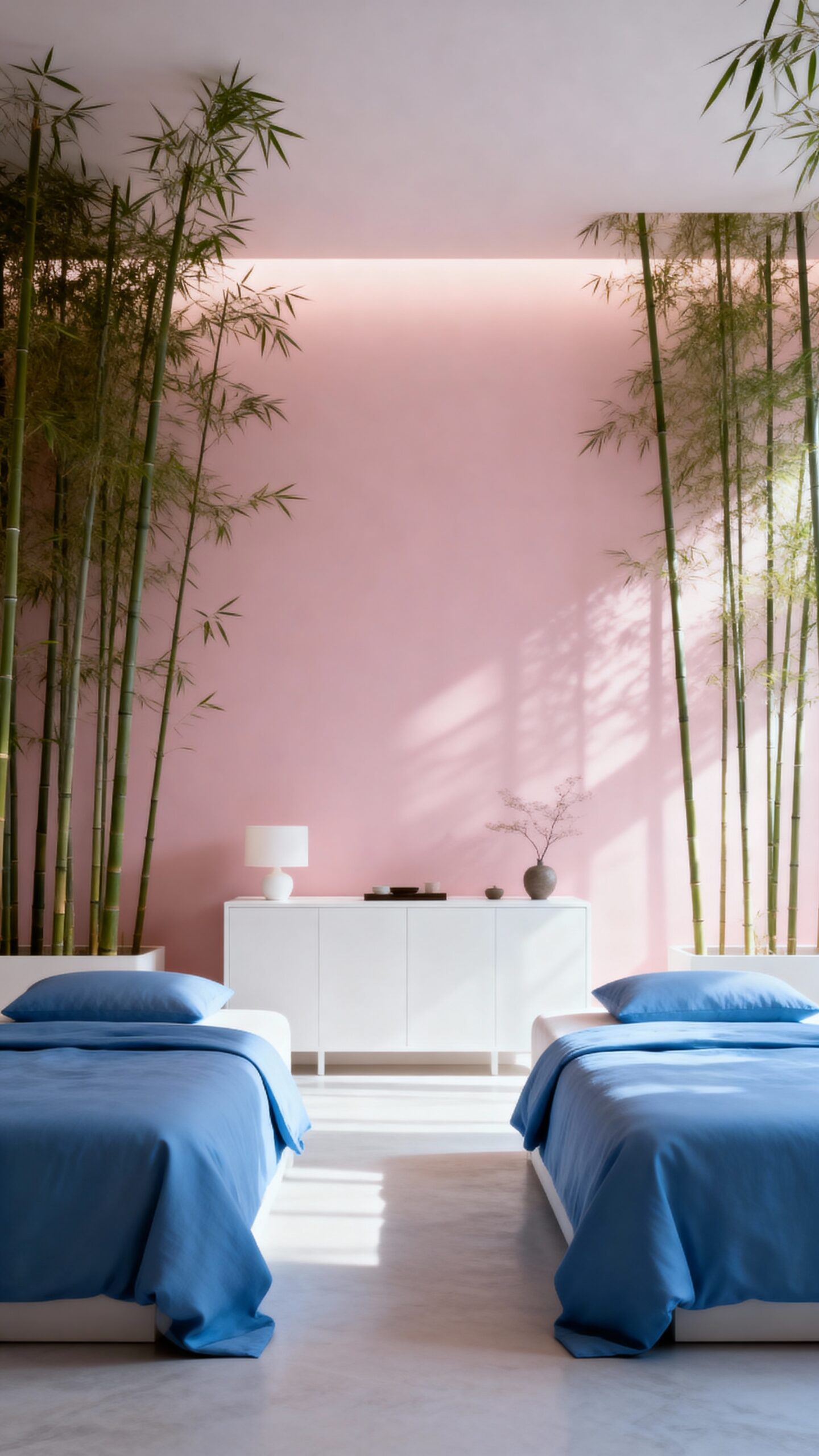 serene sophisticated minimalist tranquil