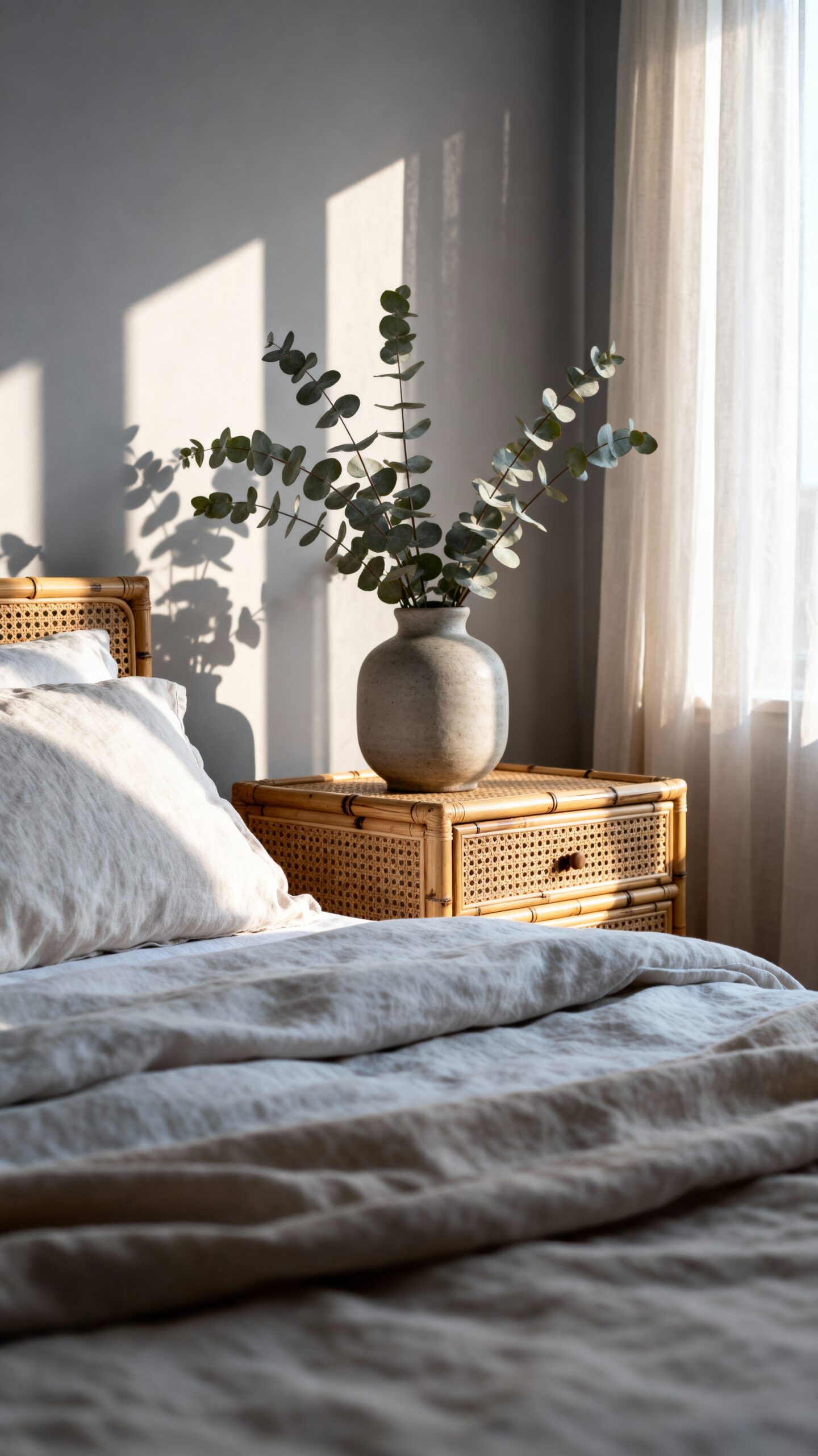 serene spa like bedroom color balance