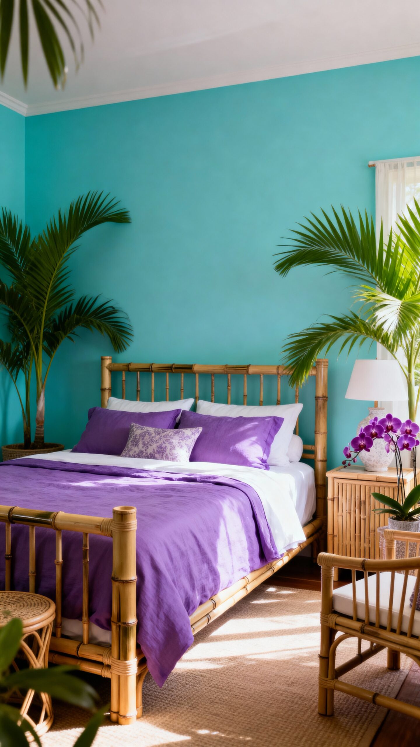 serene tropical sanctuary retreat