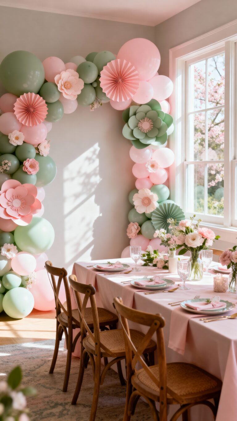 soft sweet spring baby shower