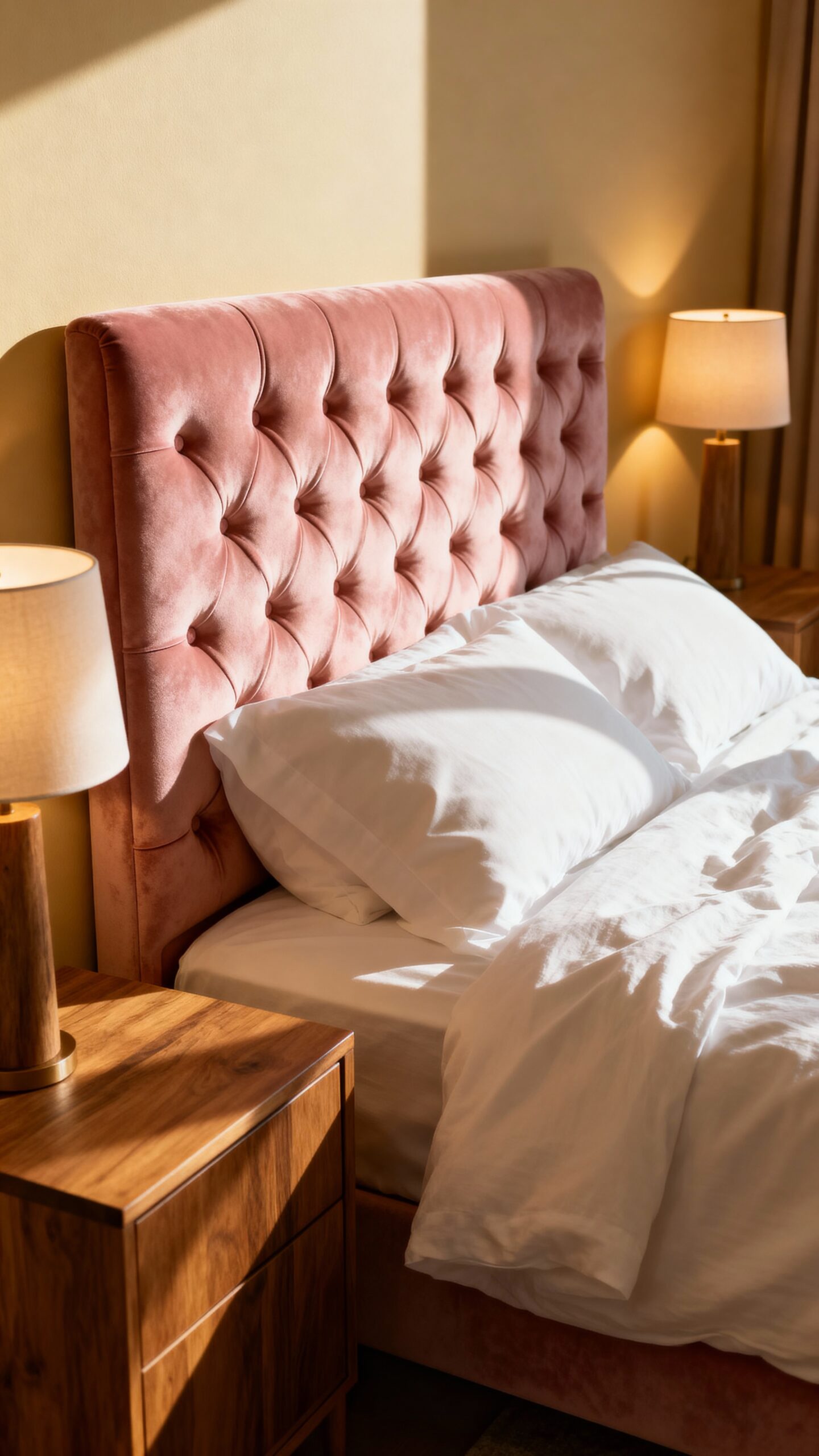 soft tranquil luxurious serene bedroom retreat