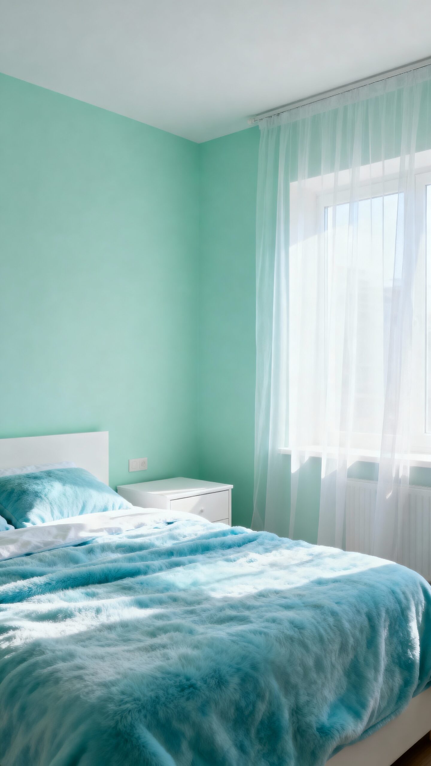 soothing pastel bedroom color palette