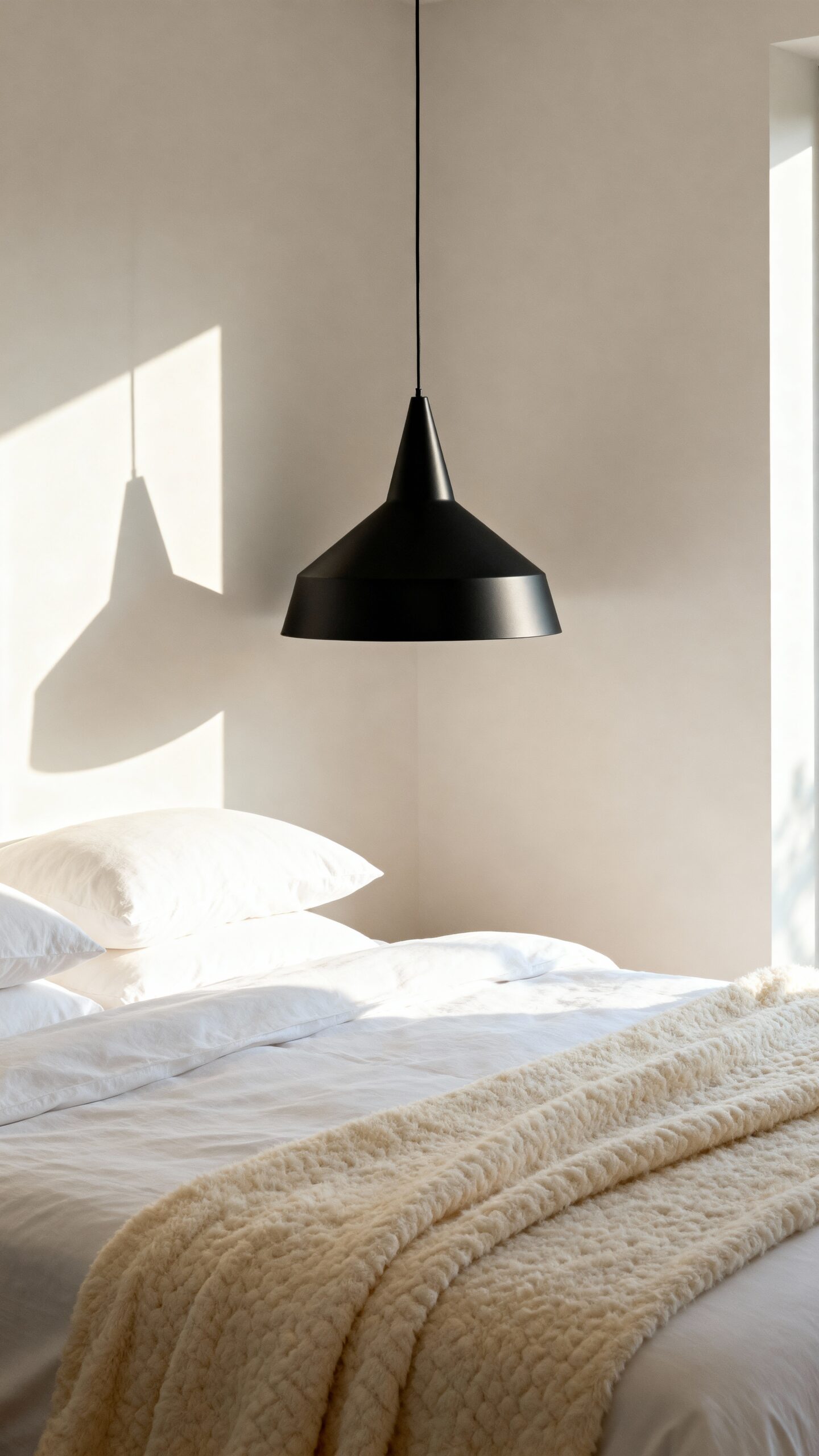 sophisticated and serene statement lighting