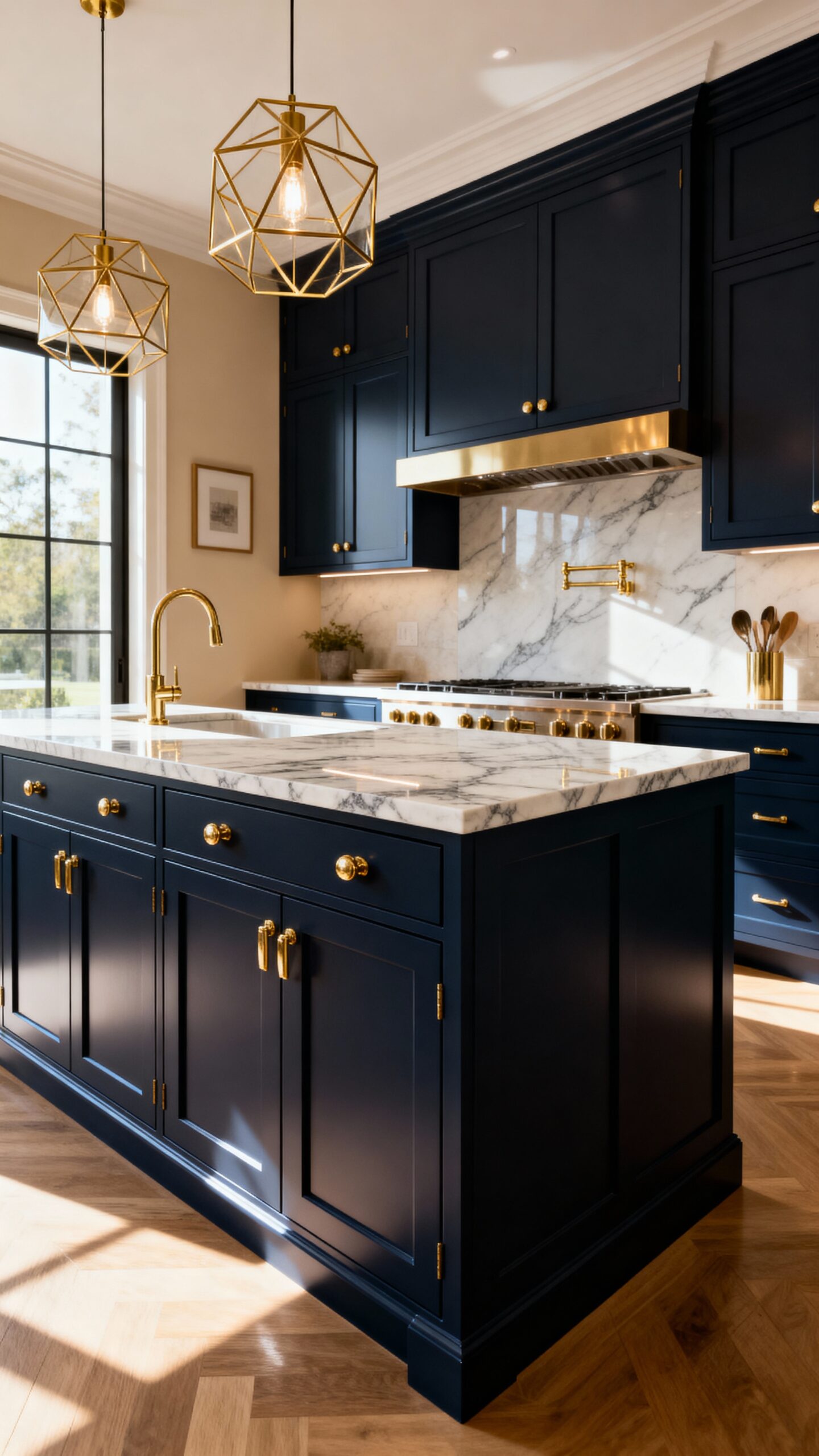 sophisticated culinary kitchen cabinet transformation