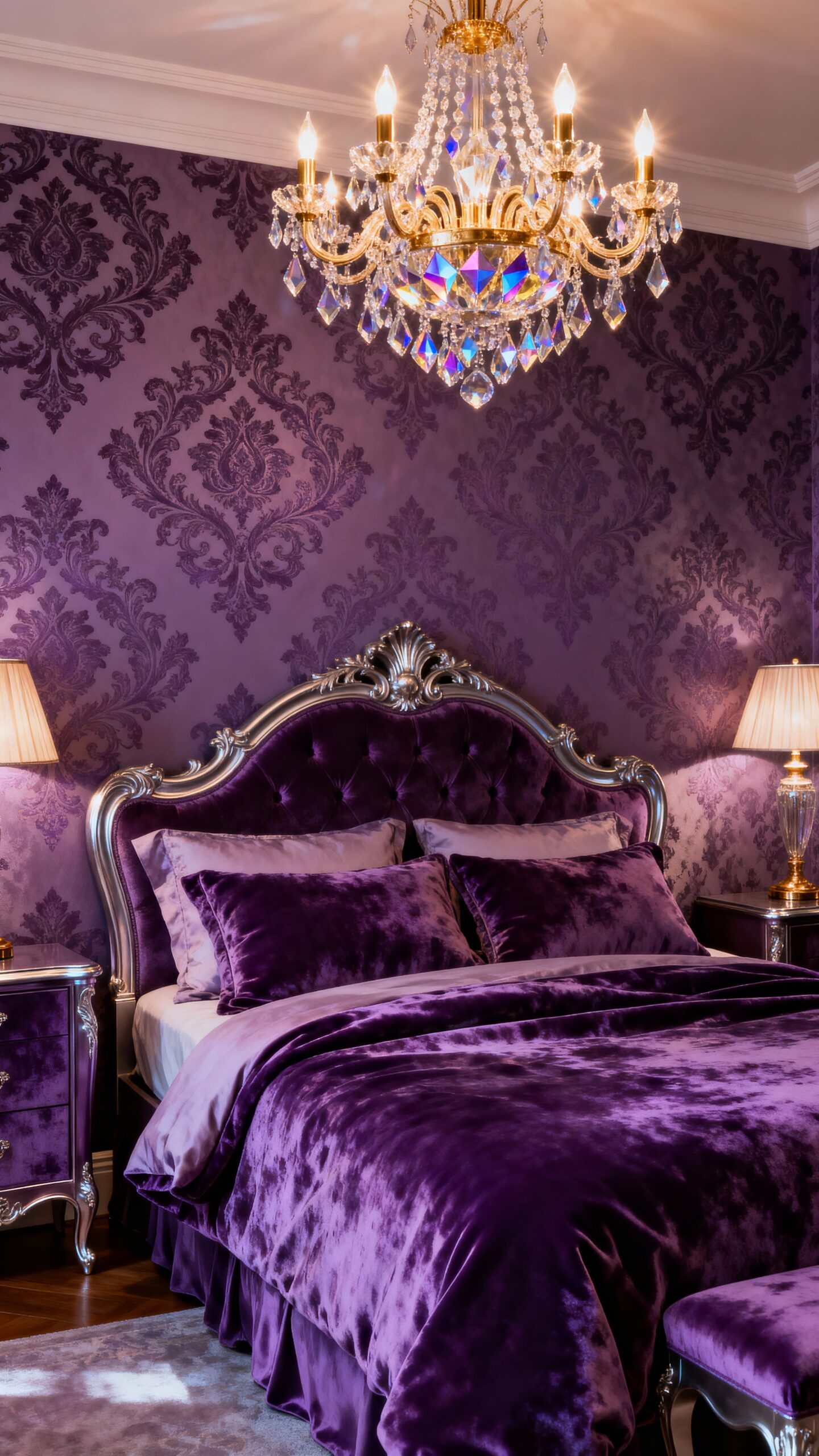 sophisticated elegant floral damask wallpaper patterns