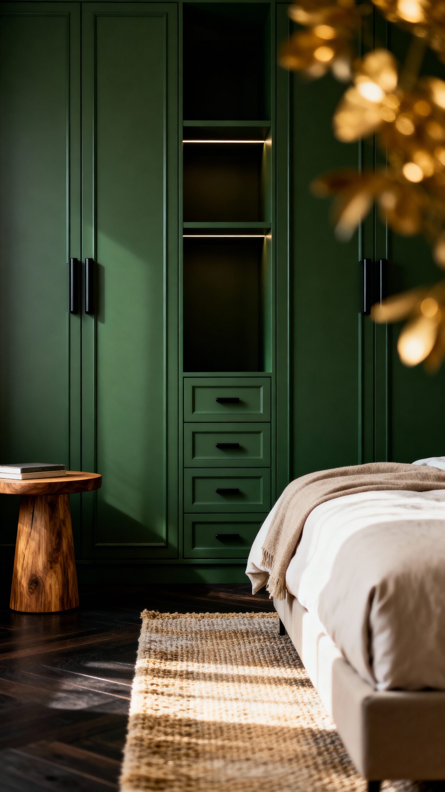 sophisticated elegant moody functional