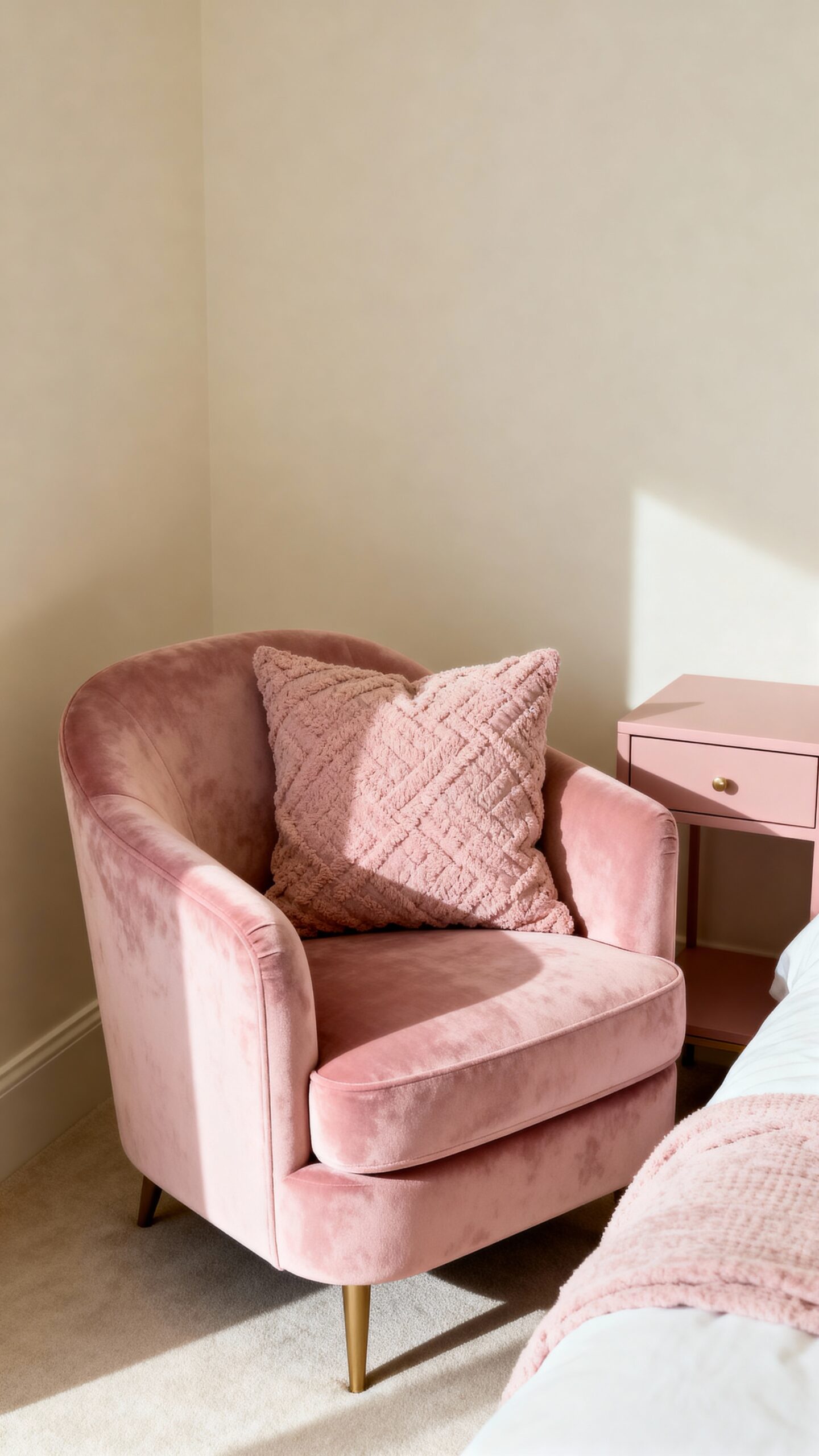 sophisticated statement making millennial pink furniture pieces