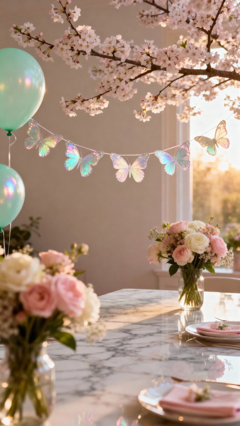 spring birthday decor ideas