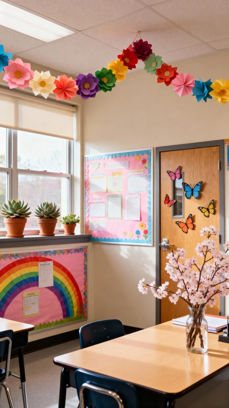 spring classroom decor refreshing