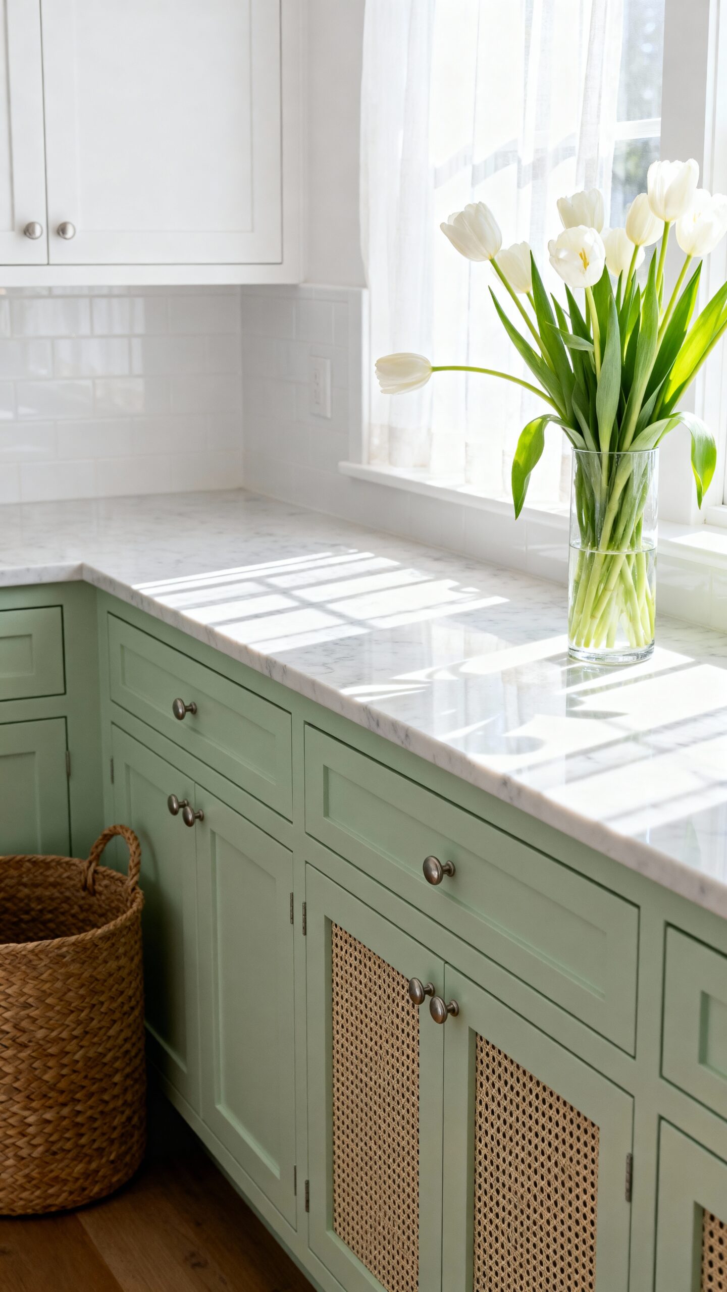 spring inspired kitchen decor