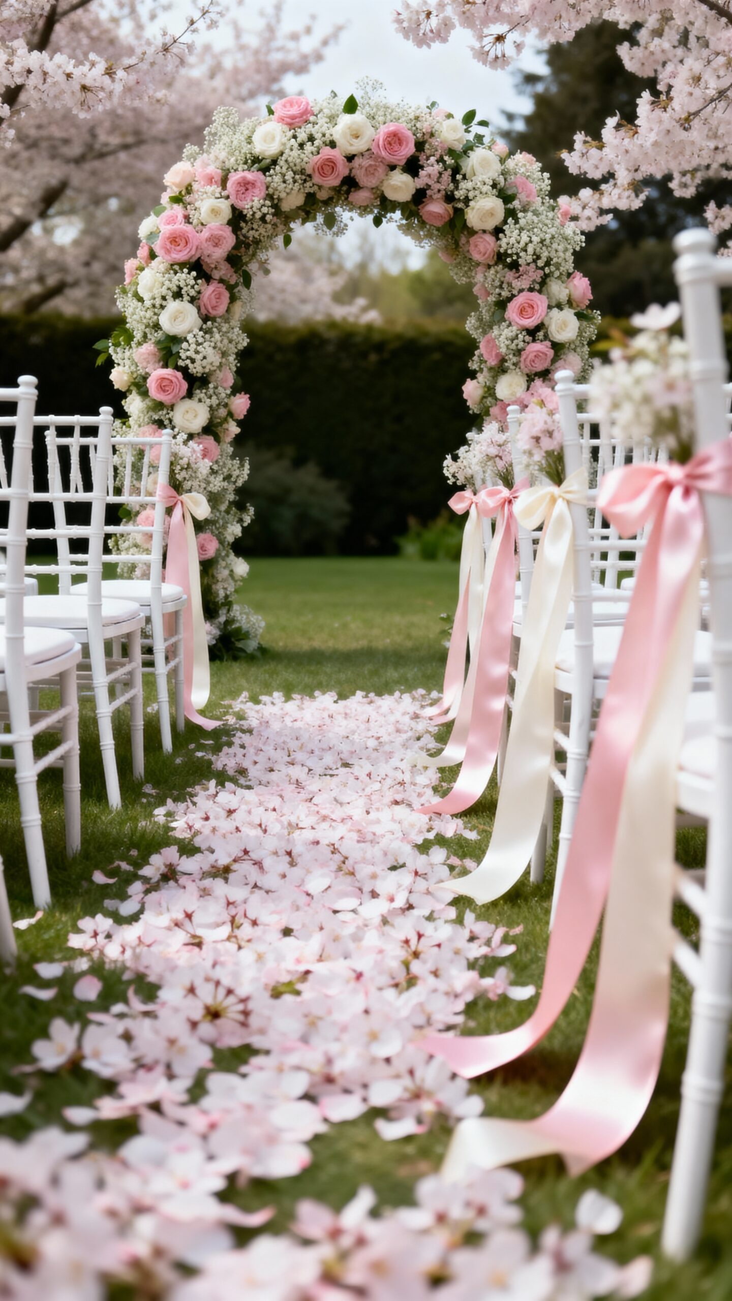 spring wedding d cor elegance