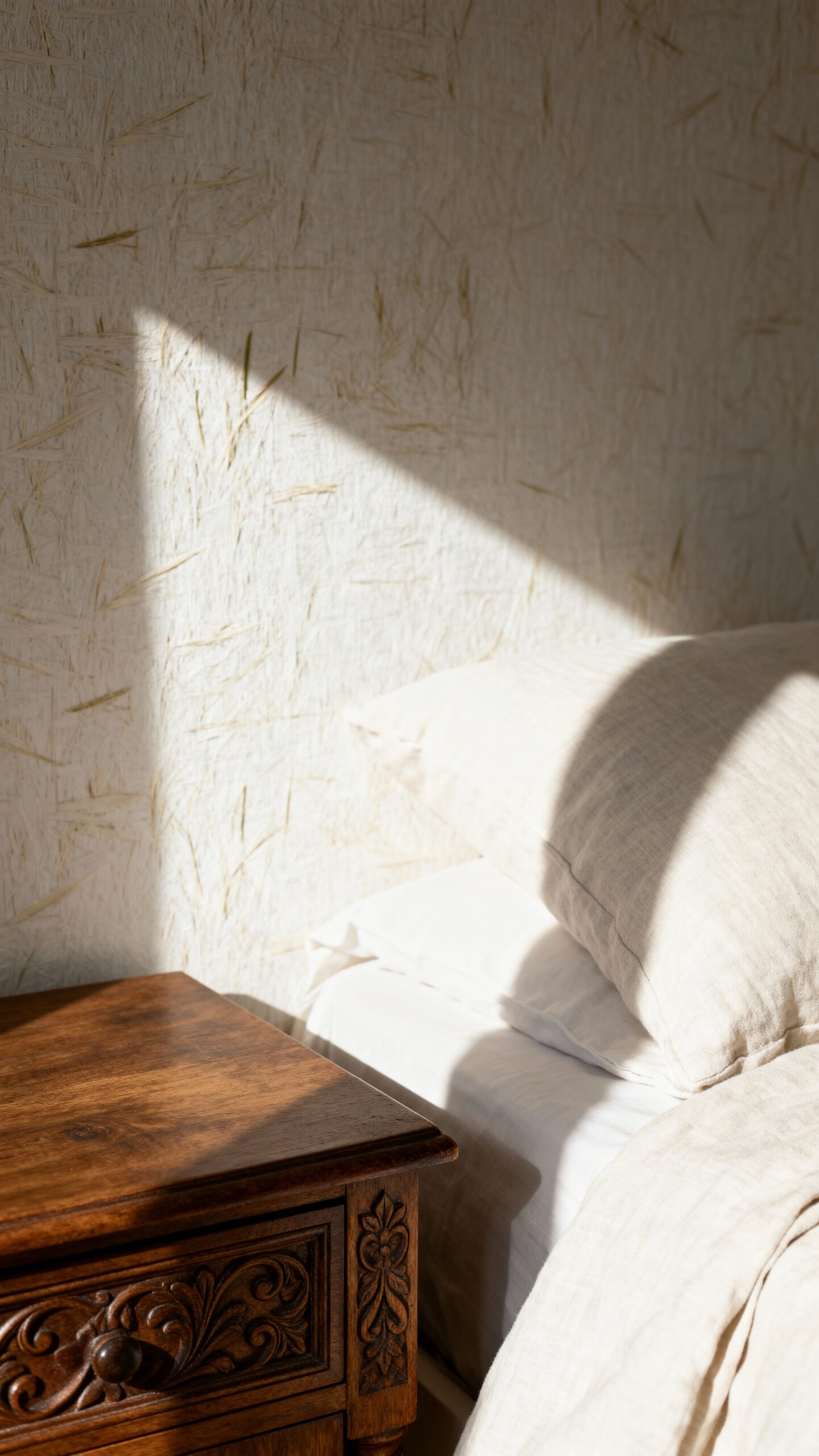 textured walls add visual interest