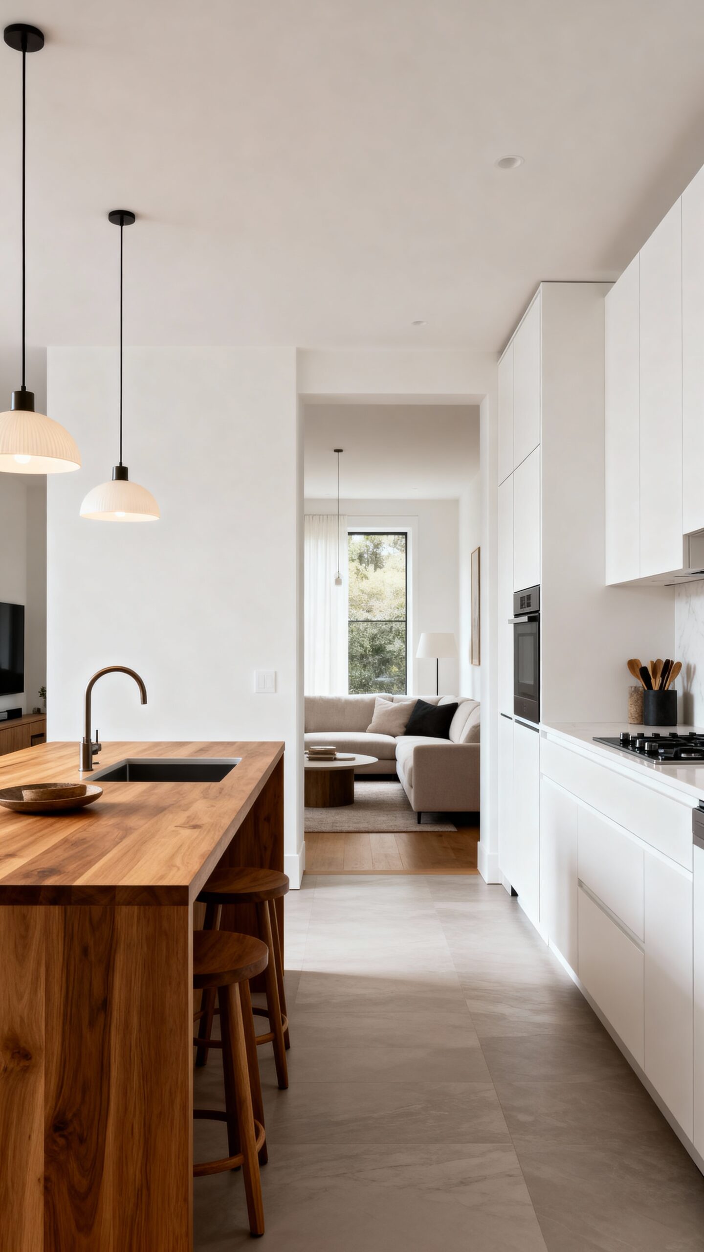 timeless spacious minimalist harmonious