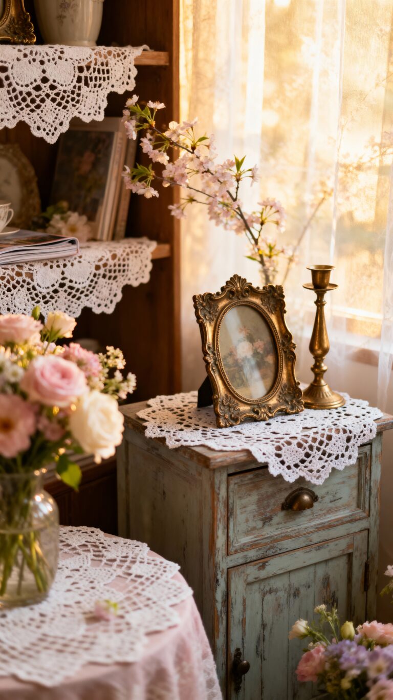 timeless vintage spring decor ideas