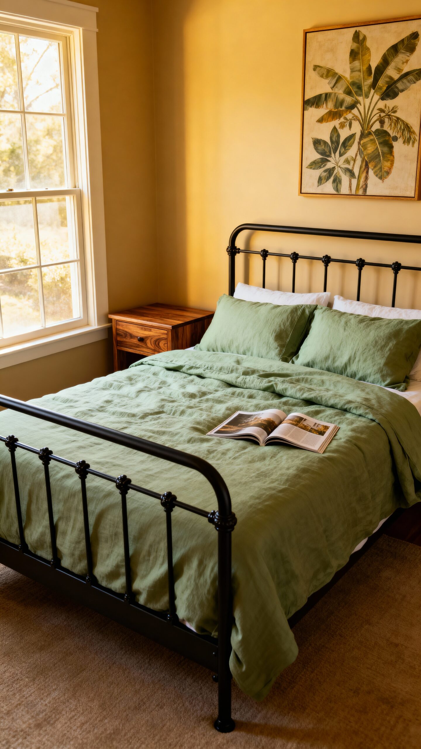 tranquil sage green sophisticated matte black