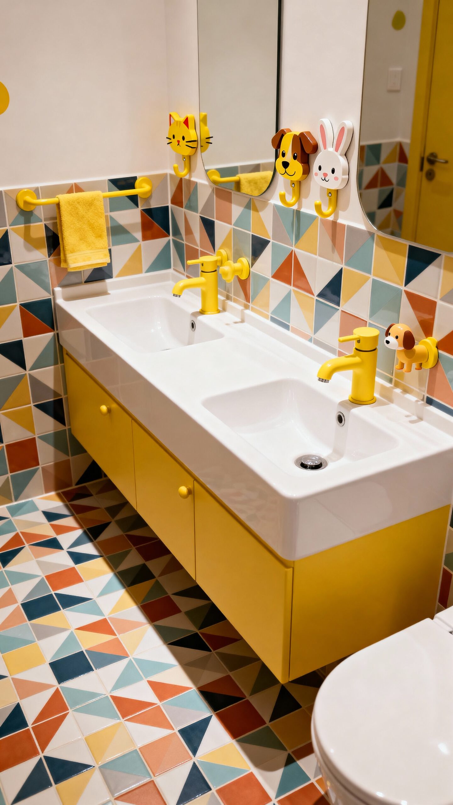unisex bathroom ideas for children