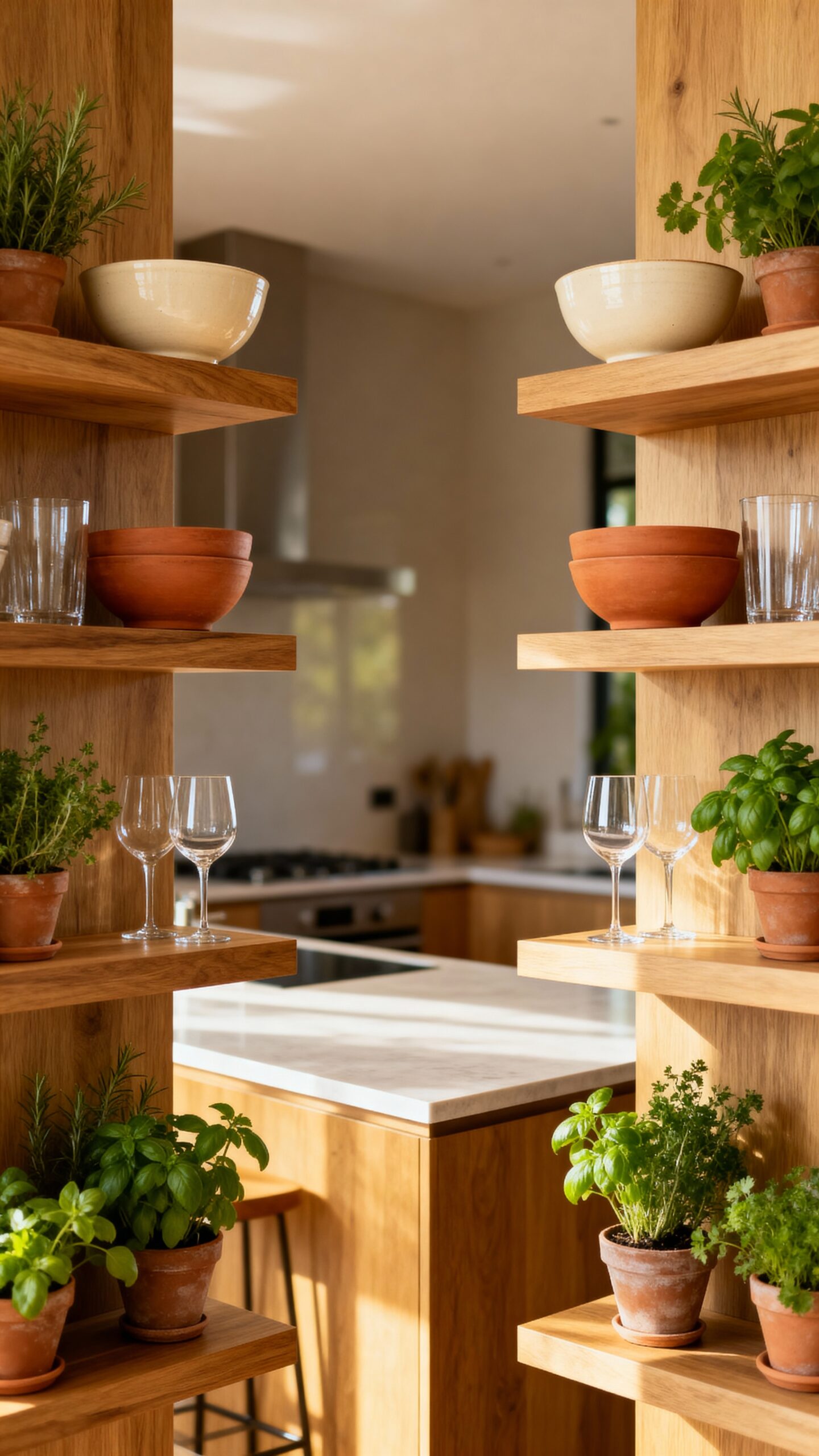 versatile storage with island extensions