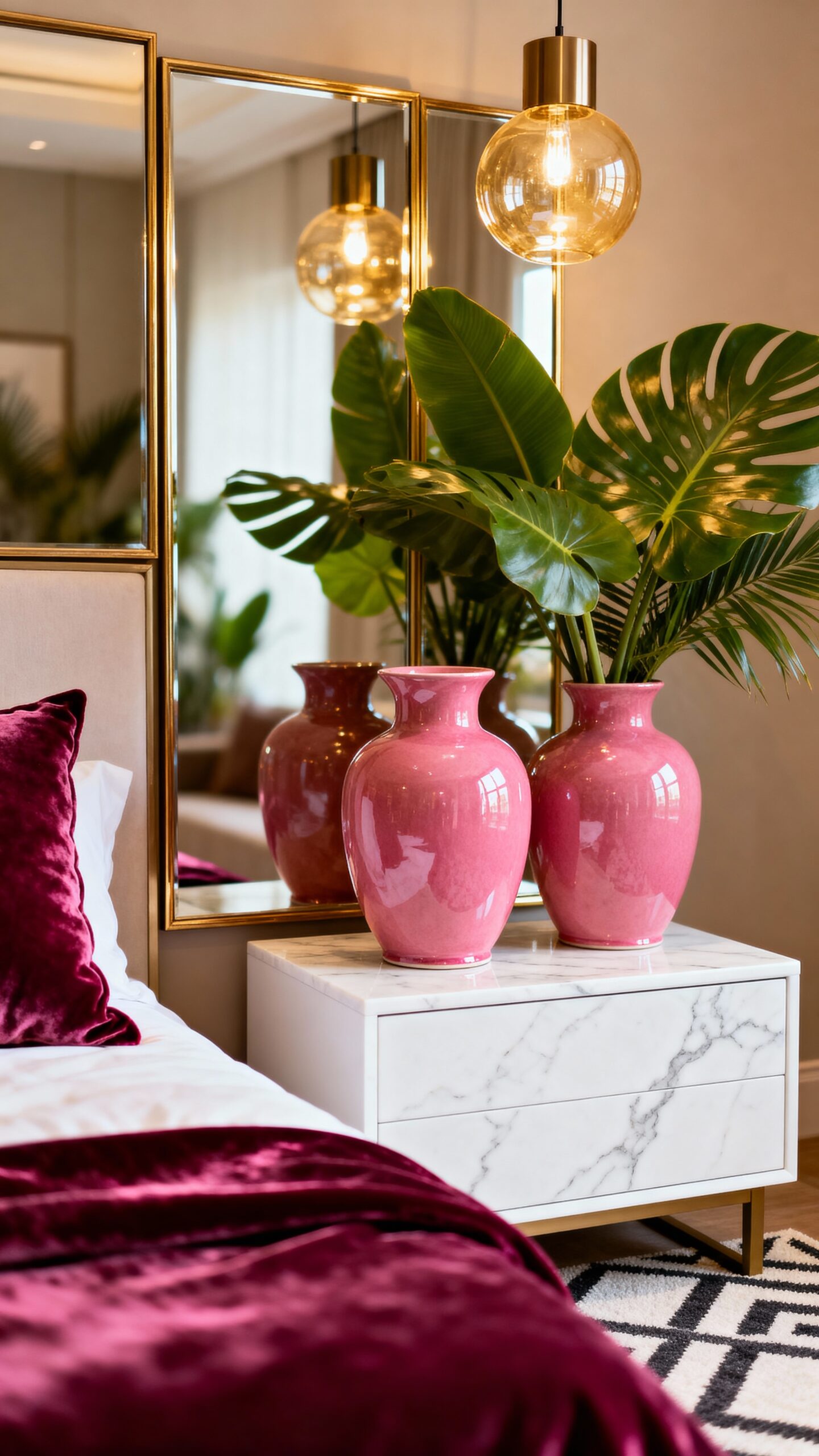 vibrant eye catching personalized bedroom accents