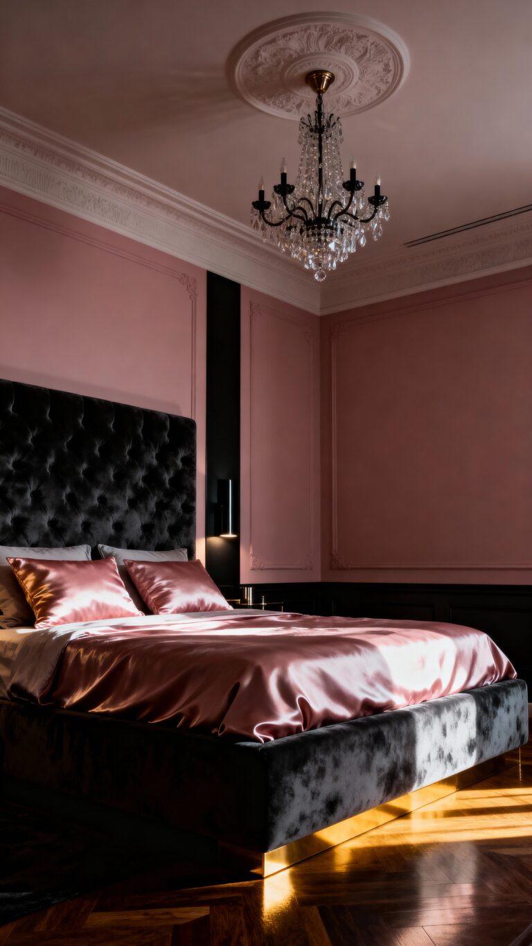 vibrant romantic bedroom color scheme