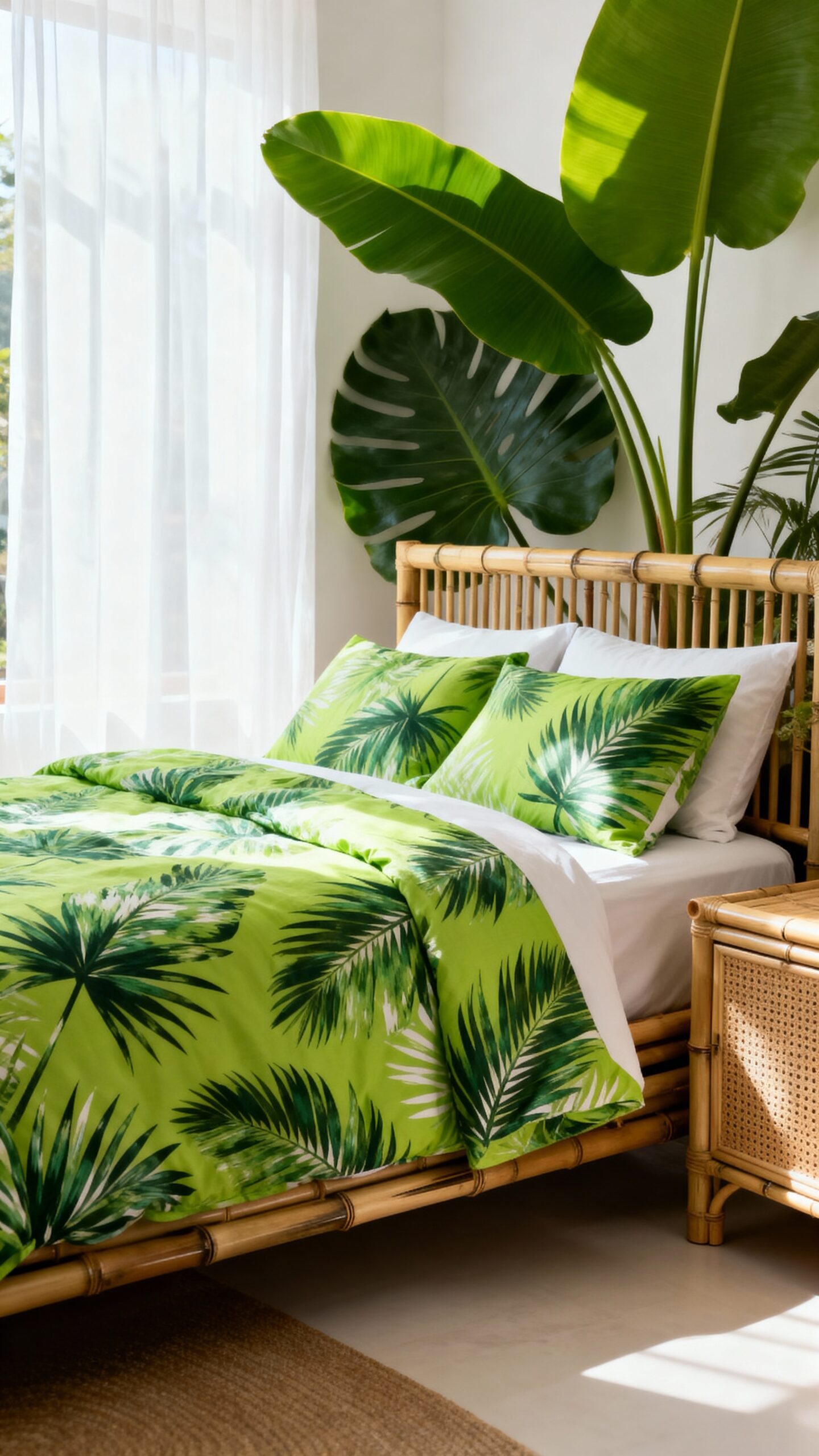 vibrant tropical bedding paradise reimagined