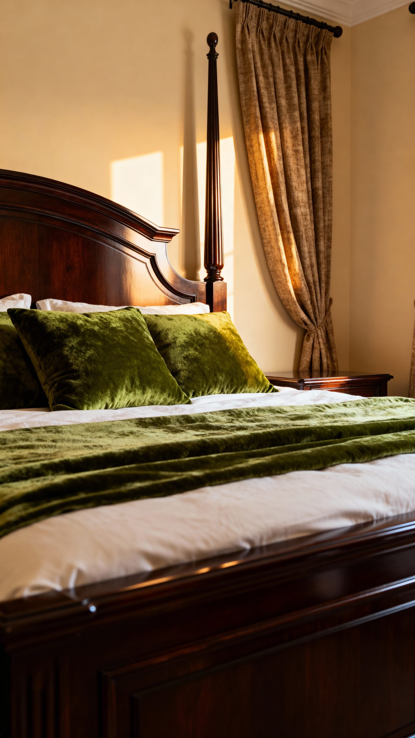 warm grounded nature inspired bedroom aesthetic