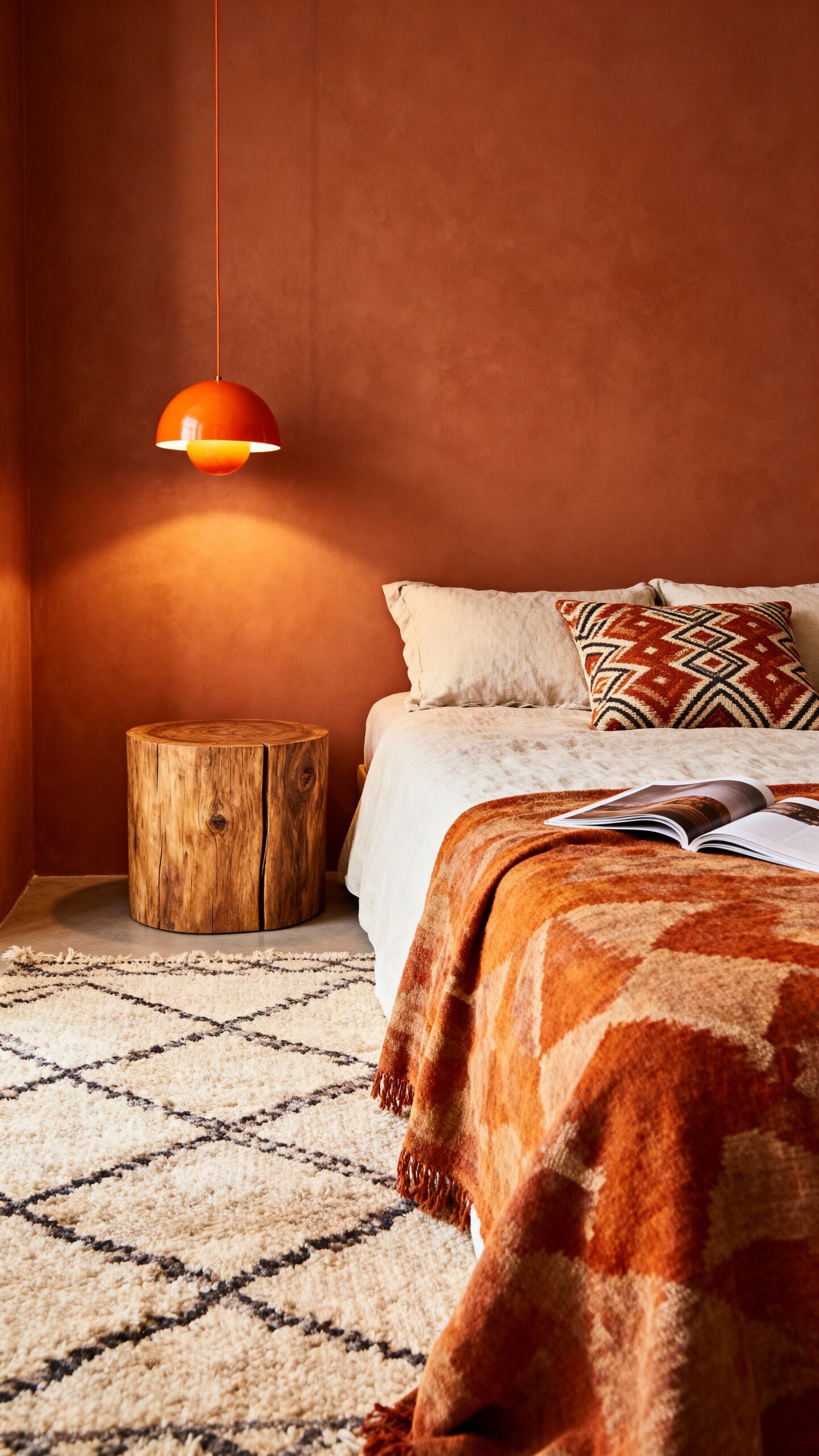 warm inviting sophisticated comfortable bedroom lighting