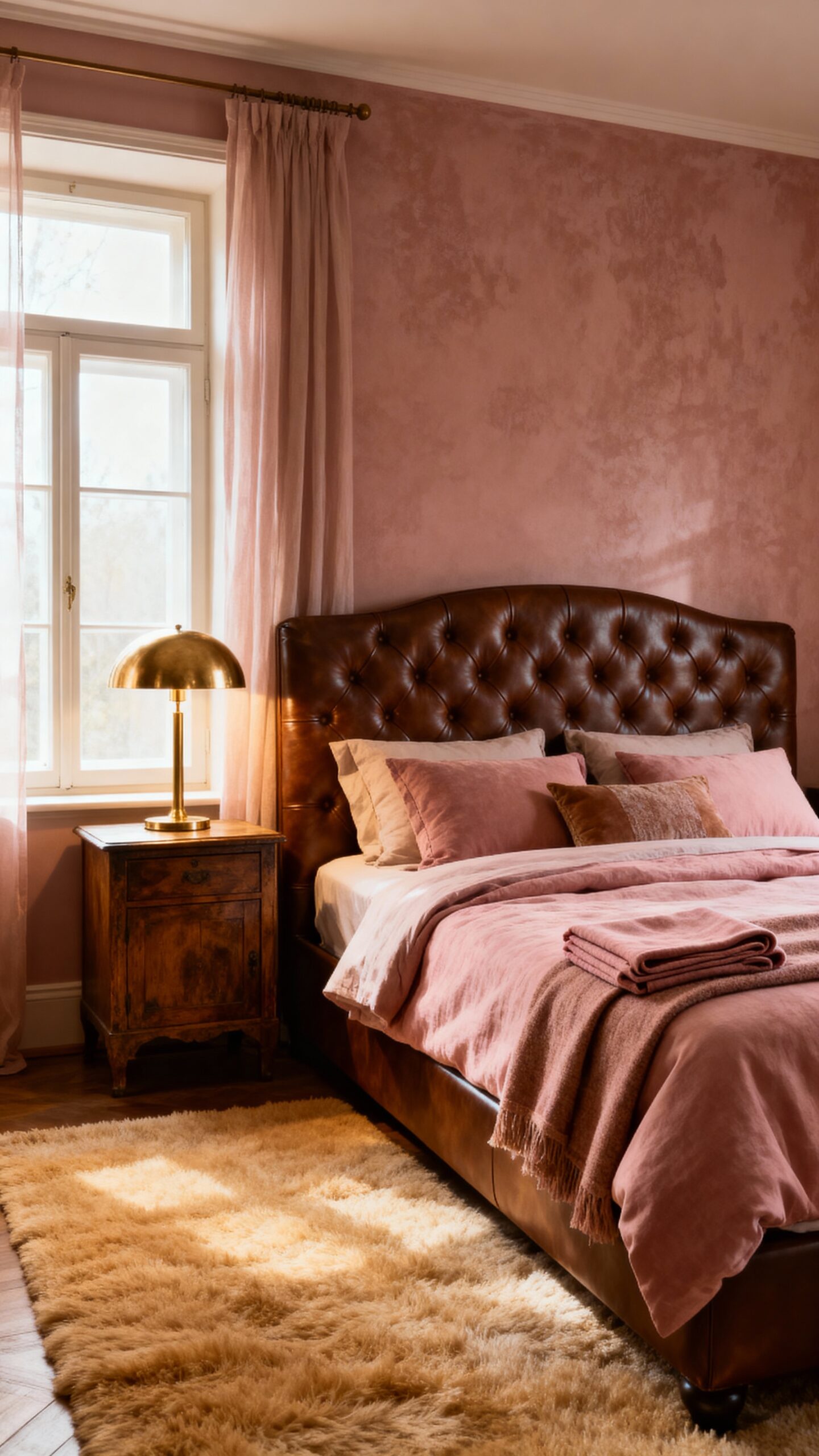 warm unique bedroom color palette