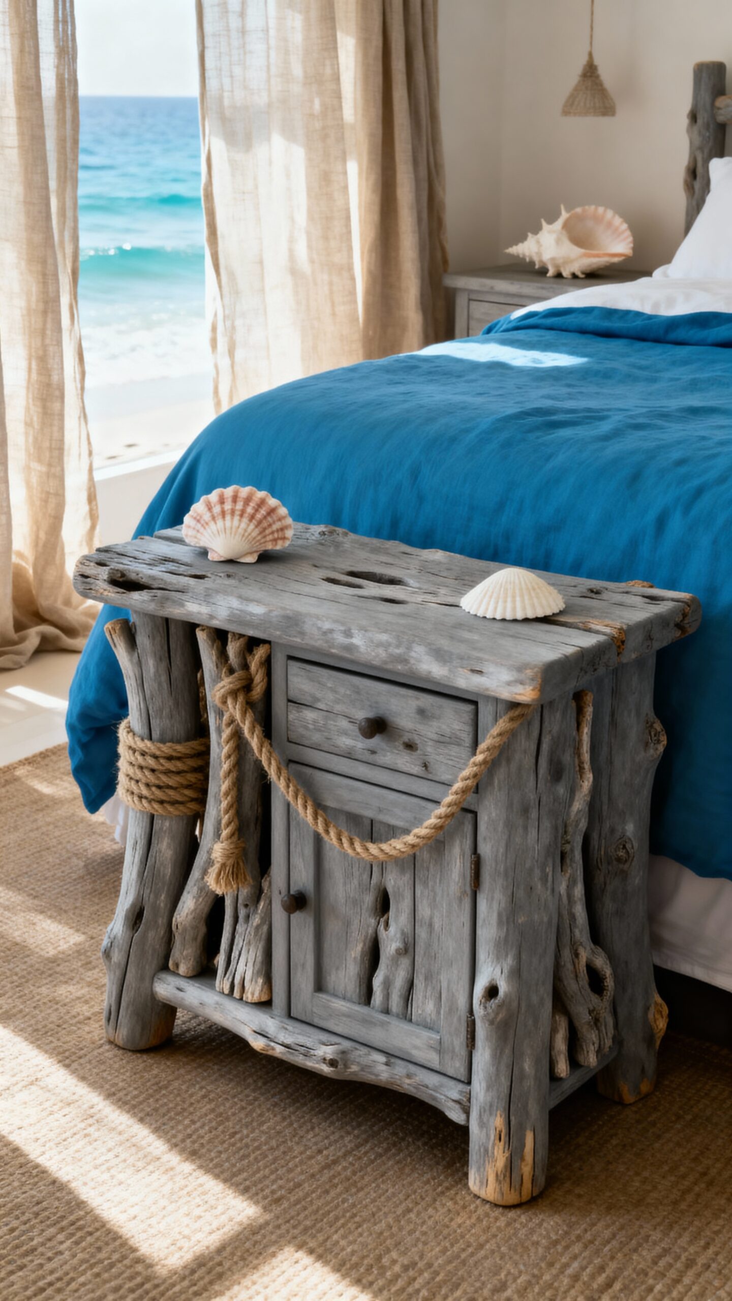 weathered coastal calming serene