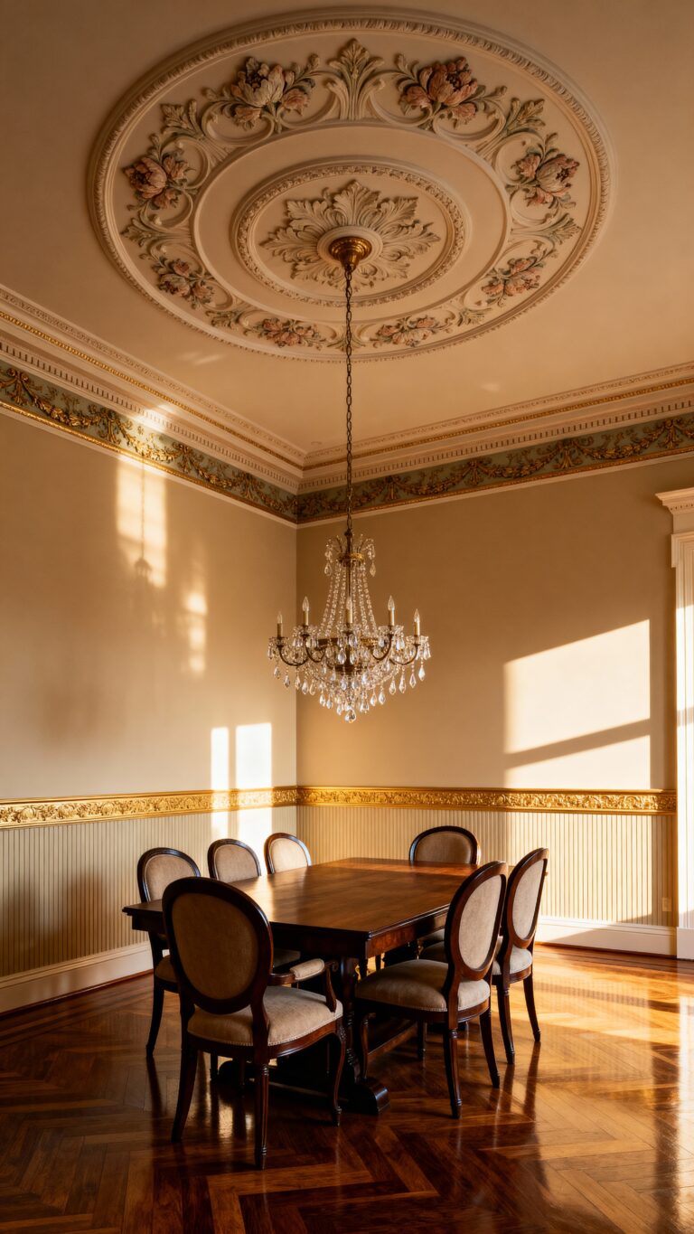 architectural dining room molding charm
