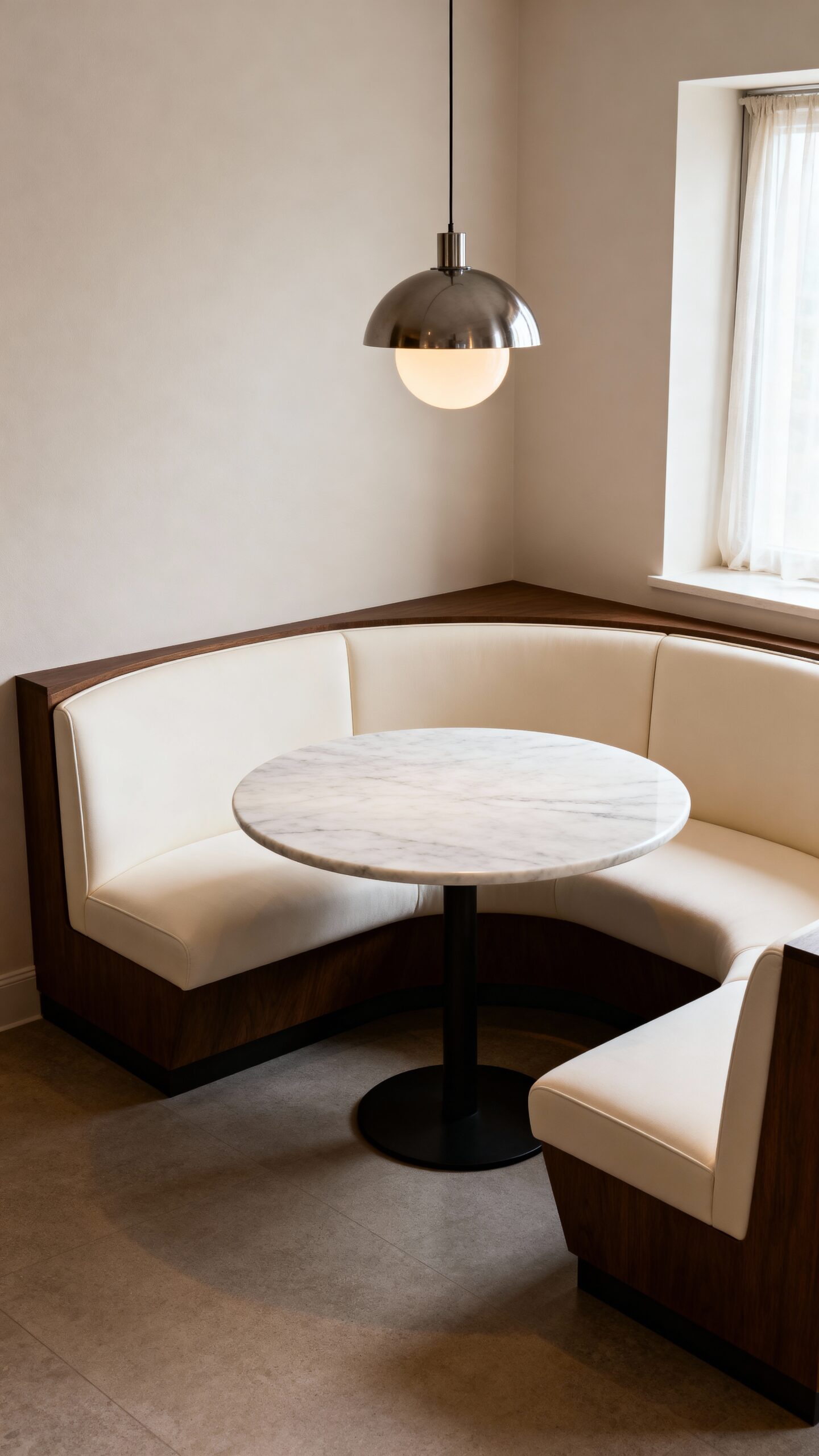 cozy custom chic dining banquettes