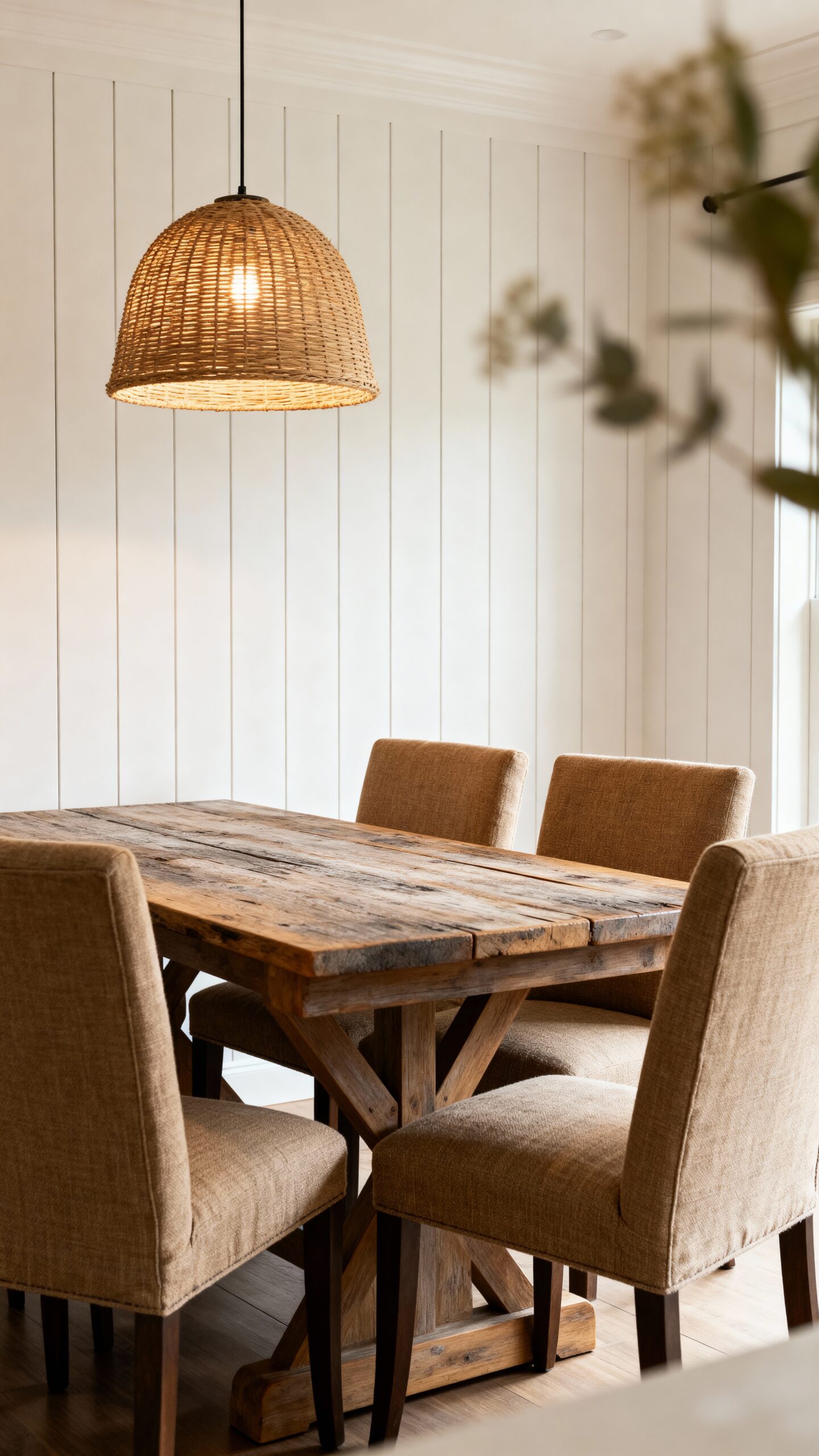 cozy farmhouse dining rooms charm