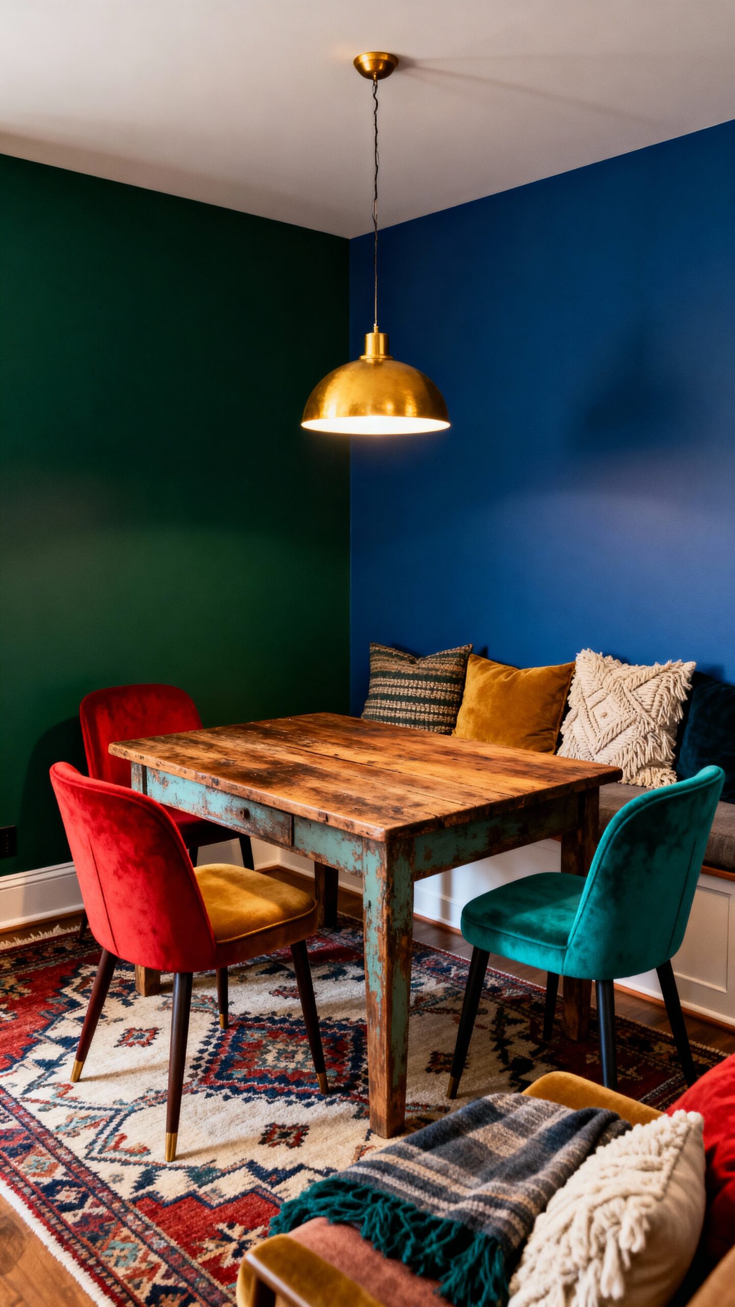 cozy small dining personality