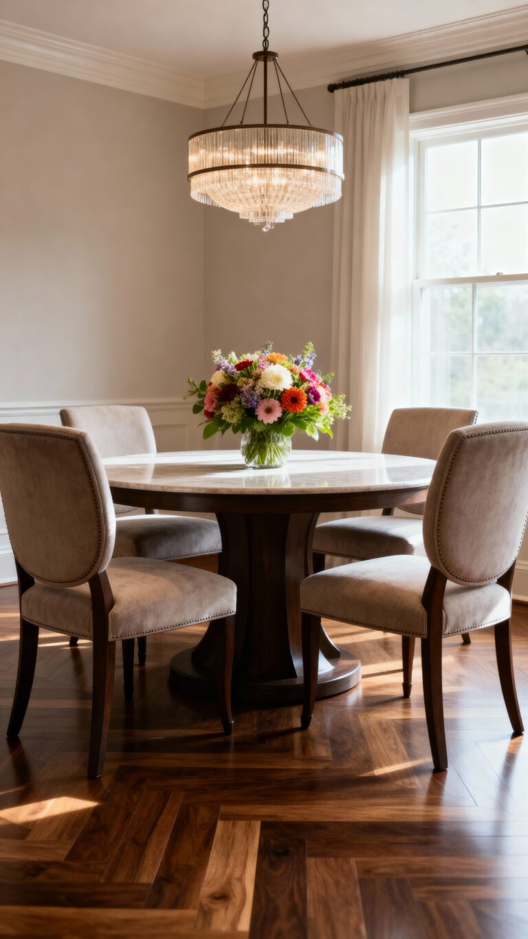 dining room round table inspiration