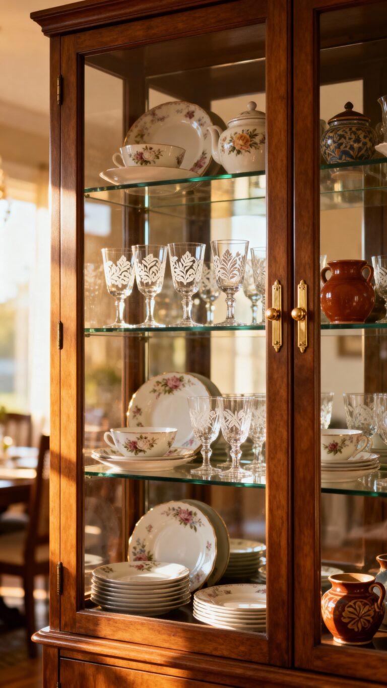 dining room storage display ideas