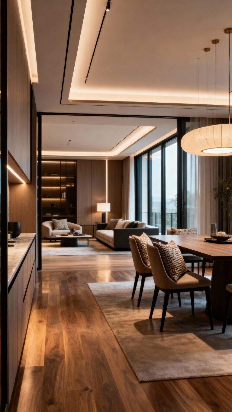 flowing open dining room ideas