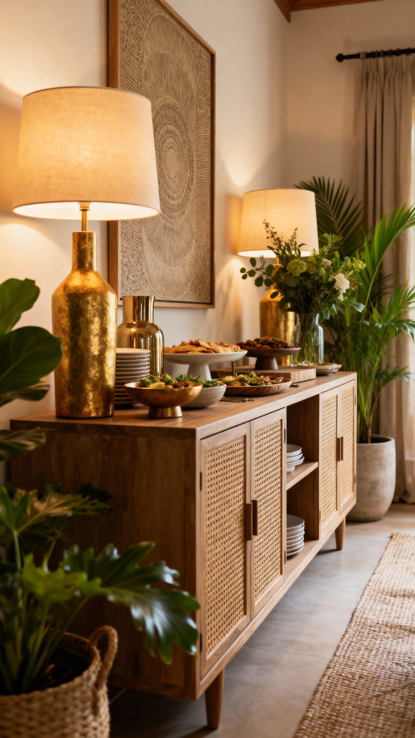 stylish buffet decor essentials