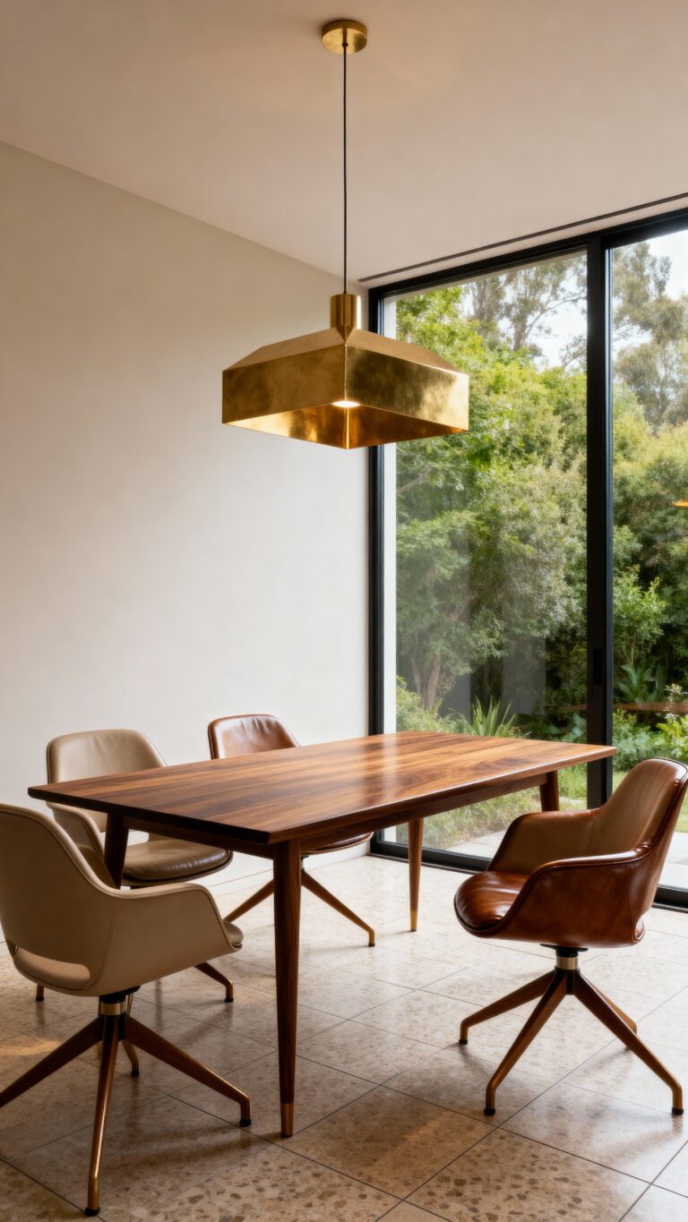 timeless mid century modern dining rooms