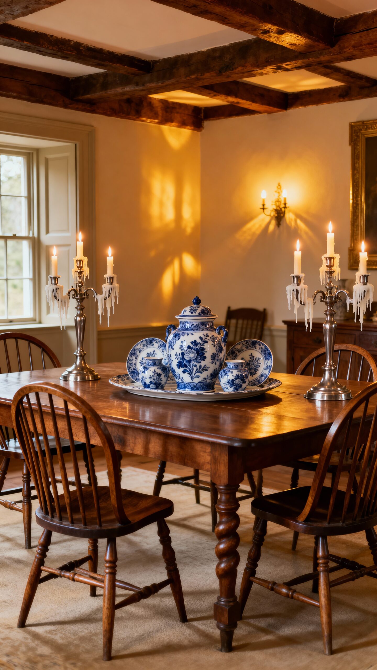 traditional colonial dining rooms