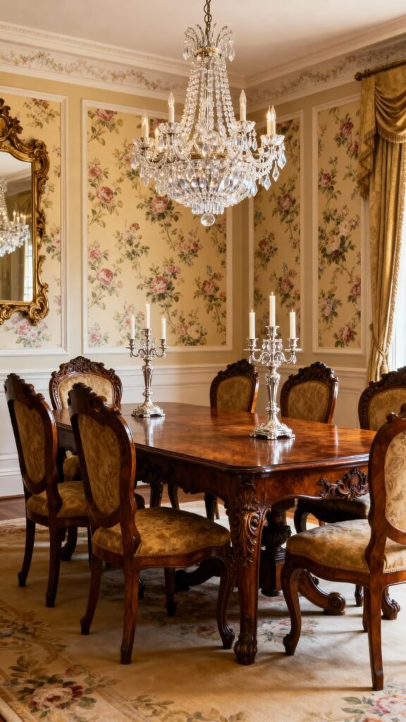 11 Vintage Dining Room Ideas With Old-World Charm