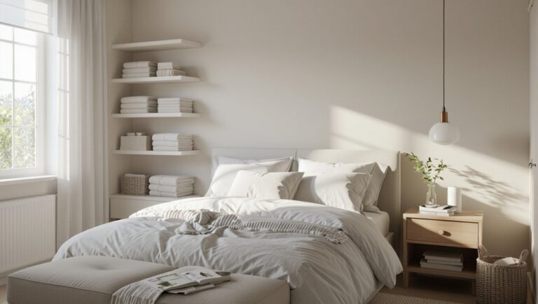 declutter clean maintain bedroom